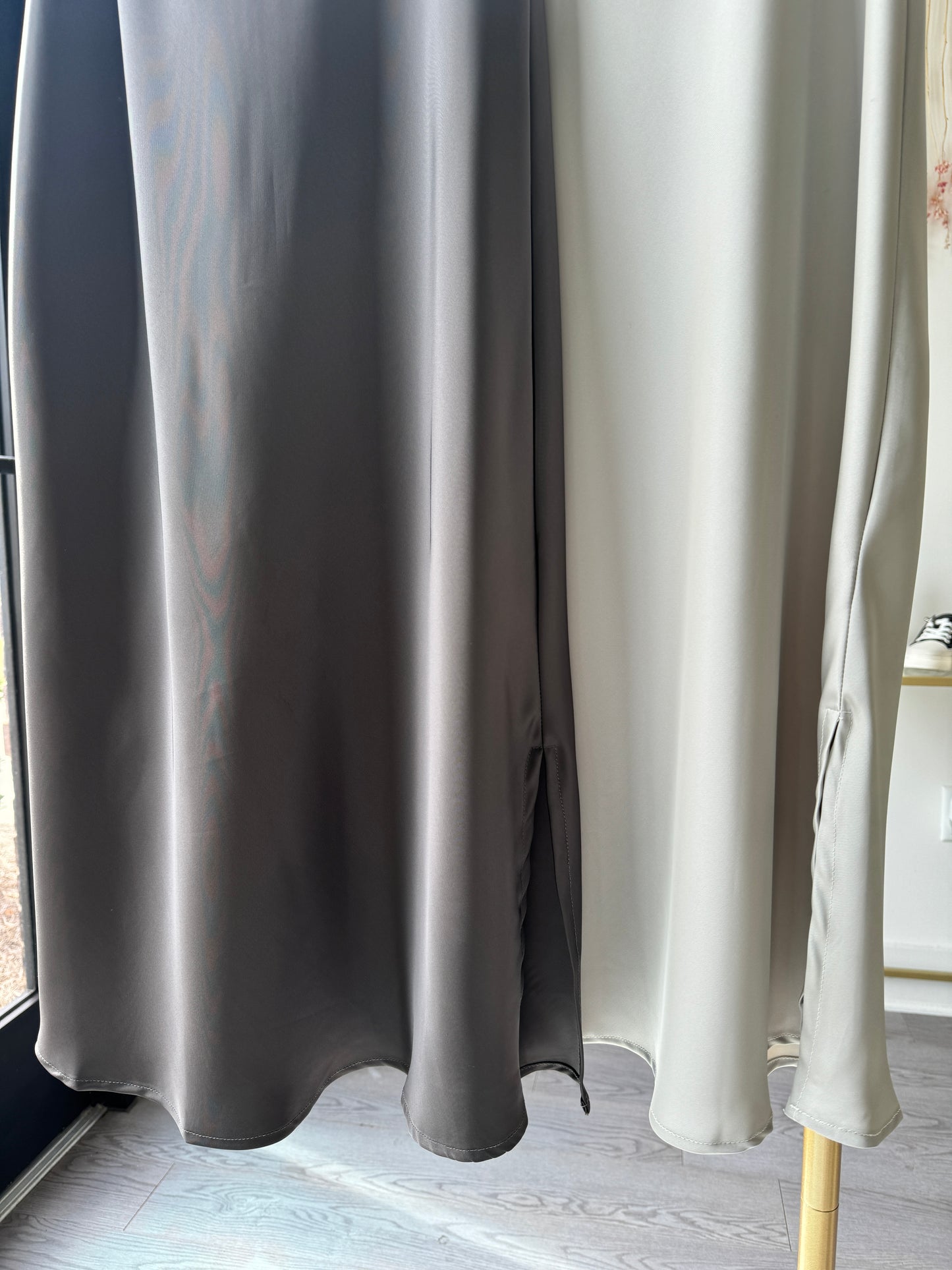 Silk Long Skirt