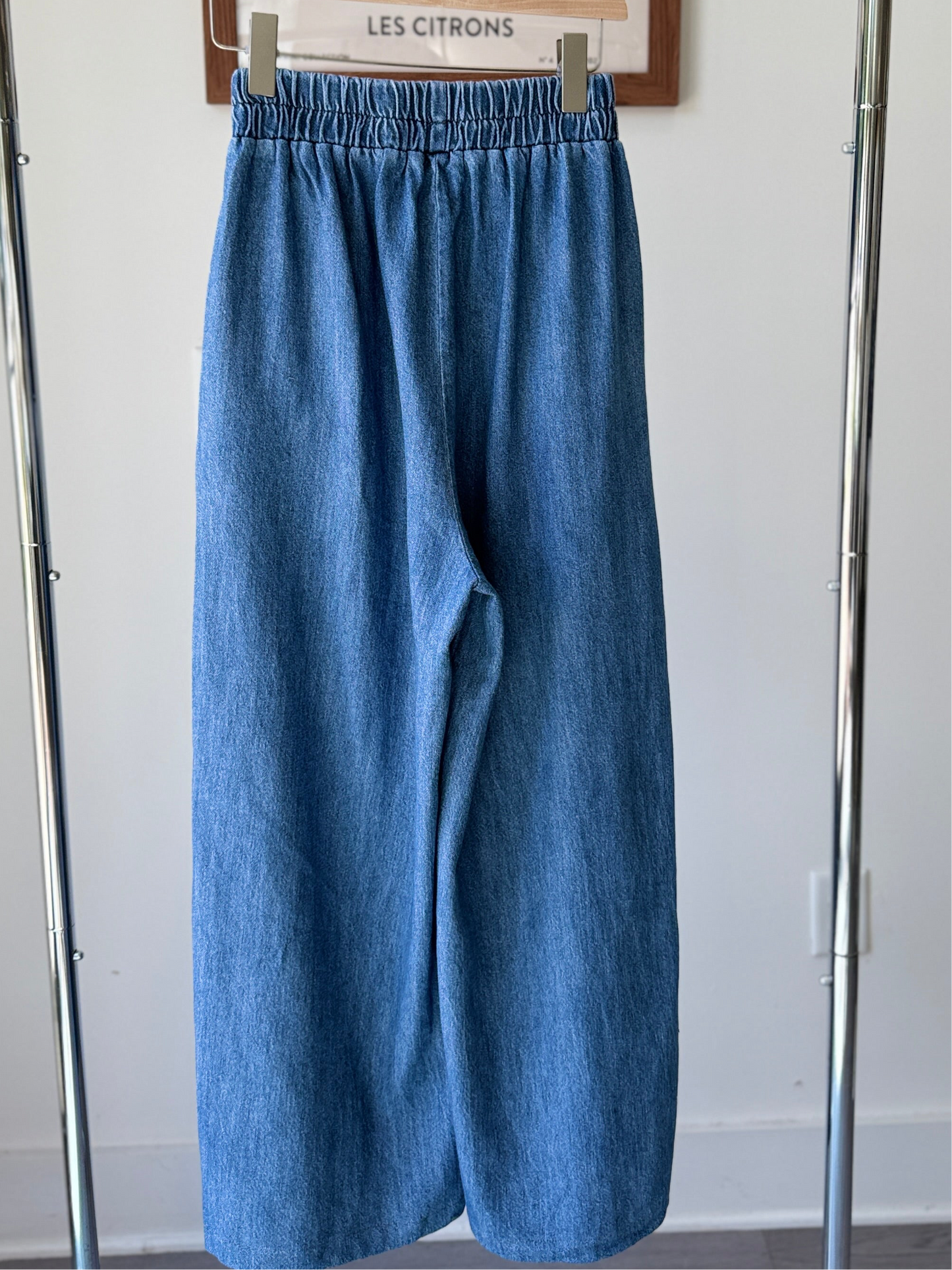 Banding Wide Denim Pants(~9/1) - AdoreMeU