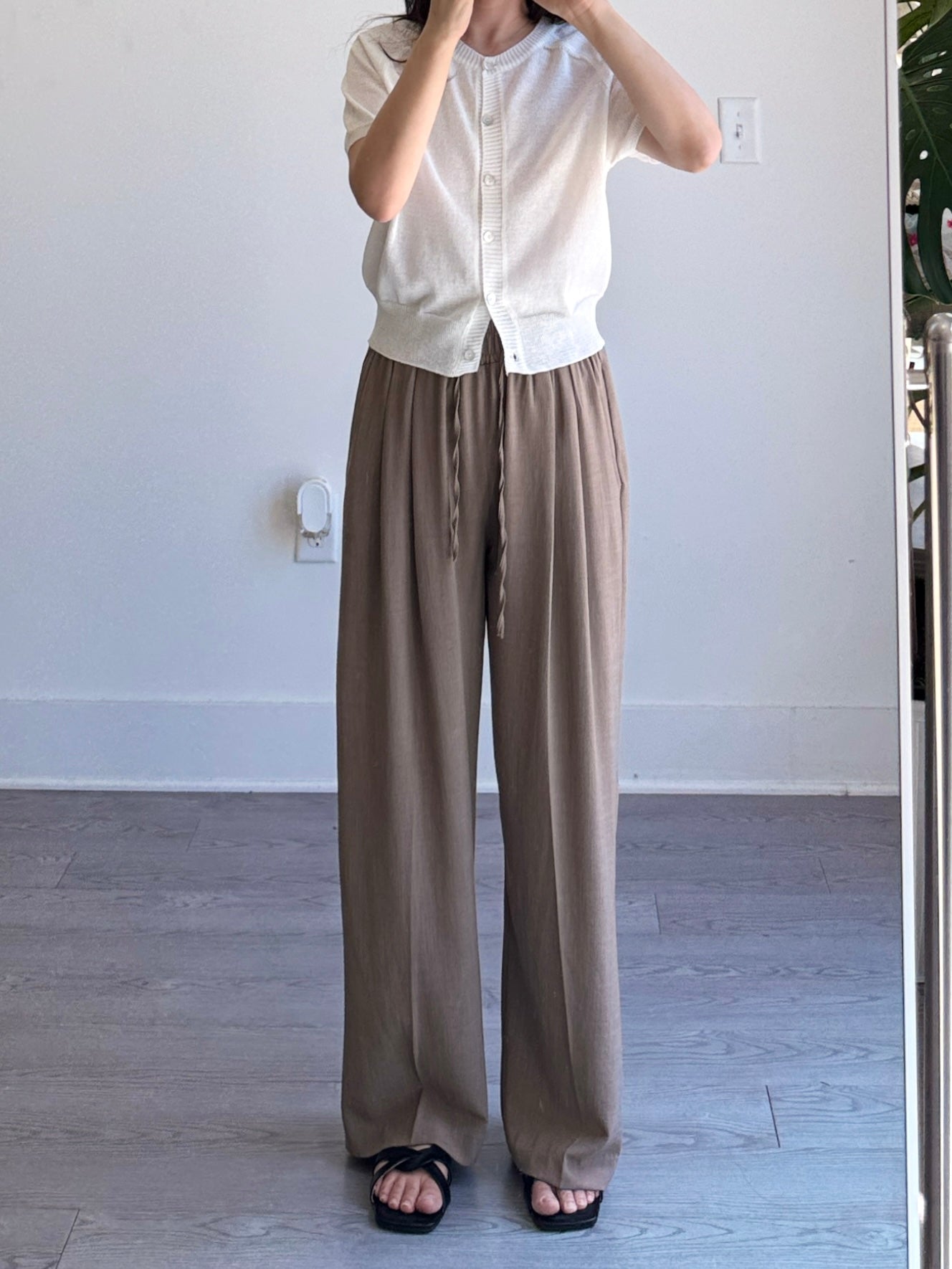 Airy Draw Pants - AdoreMeU