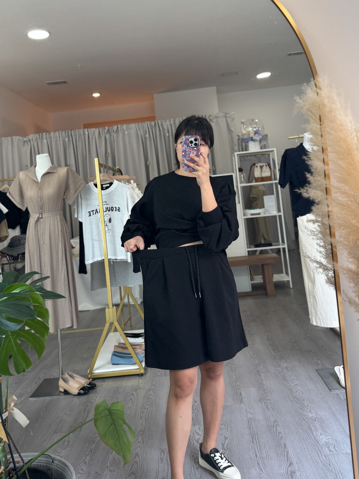 Pure Long Sleeve and Shorts Set(~9/1) - AdoreMeU