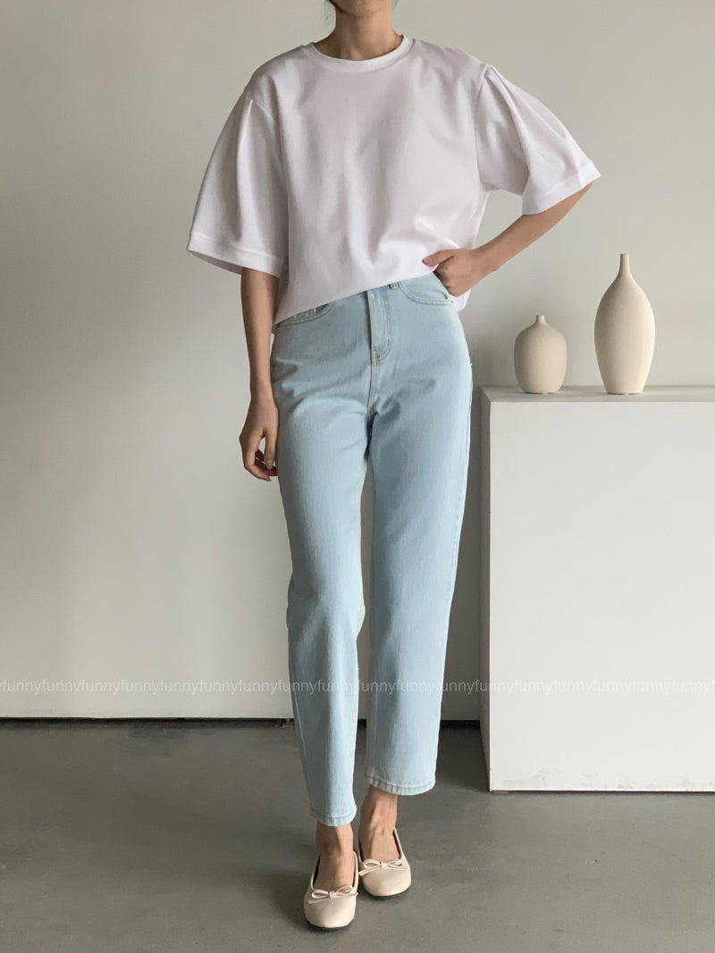 Puff Sleeve Round MTM - AdoreMeU