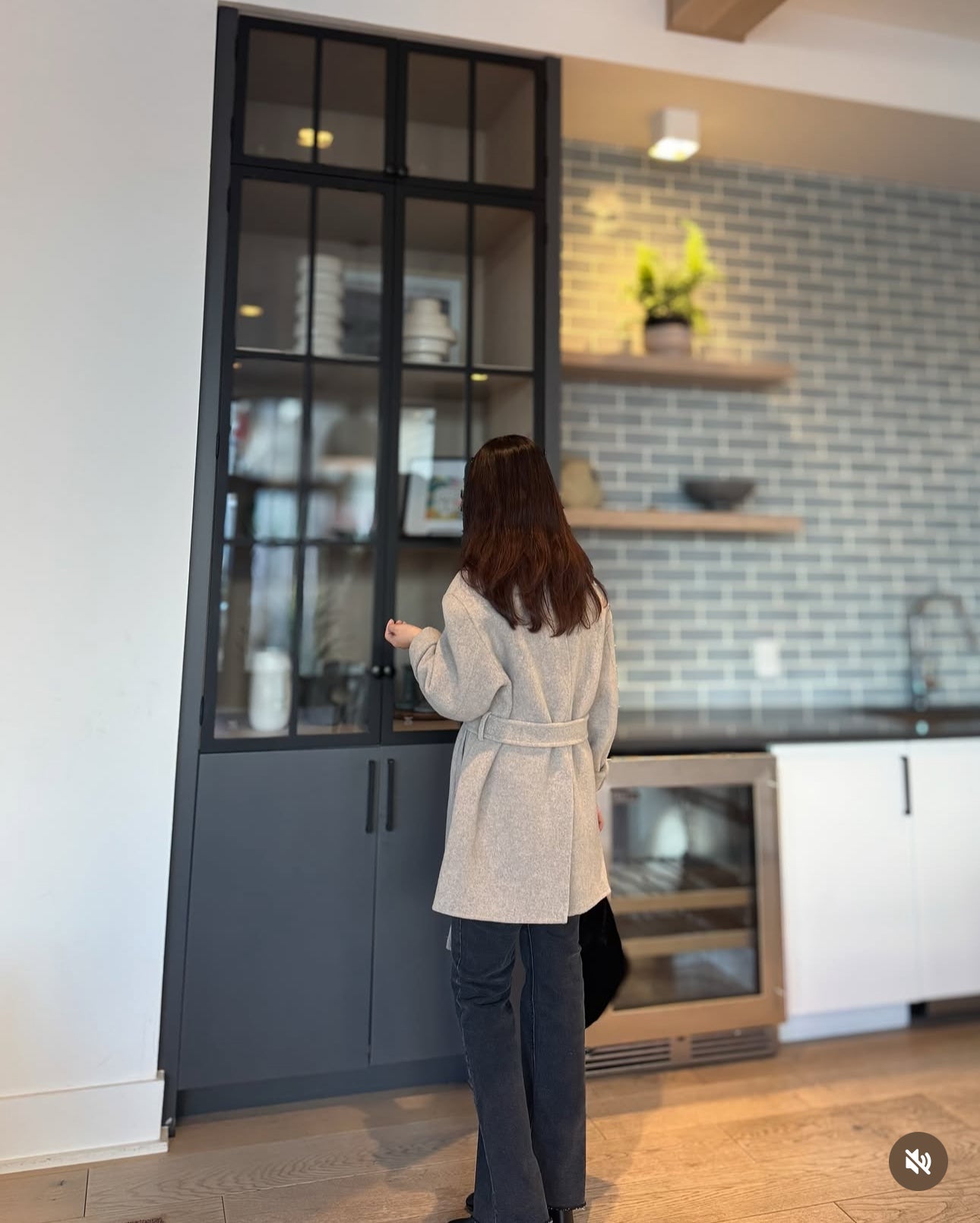 High Neck Handmade Half Coat