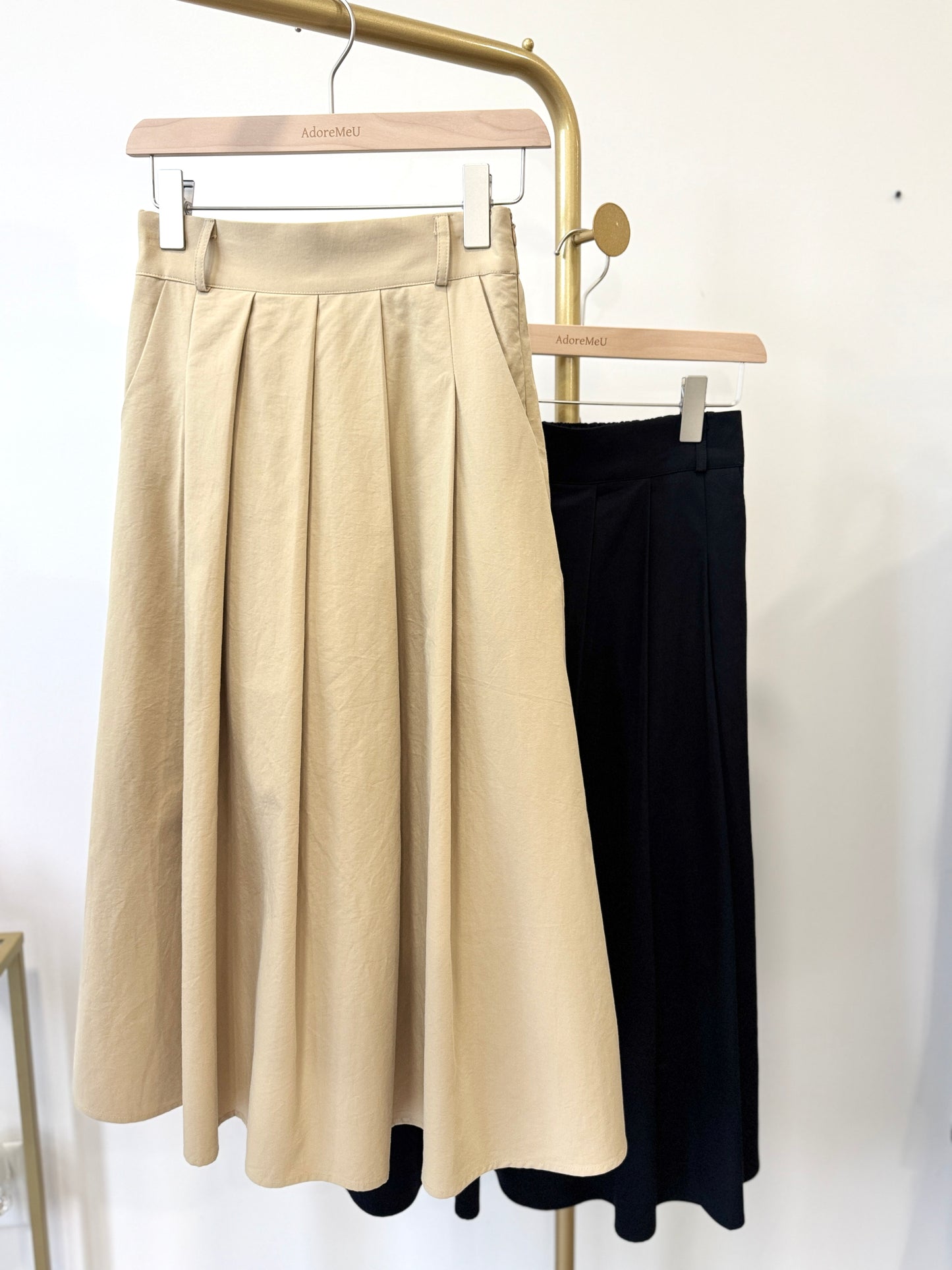 Serene Pleats Skirt
