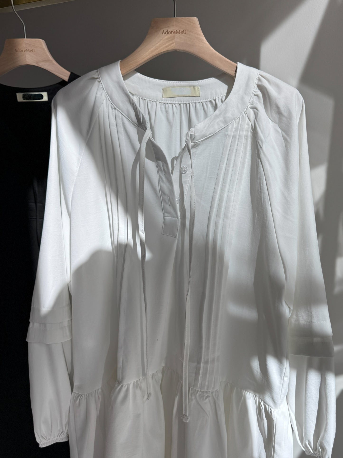 Leuin Pintuck Mini Dress(~10/8)