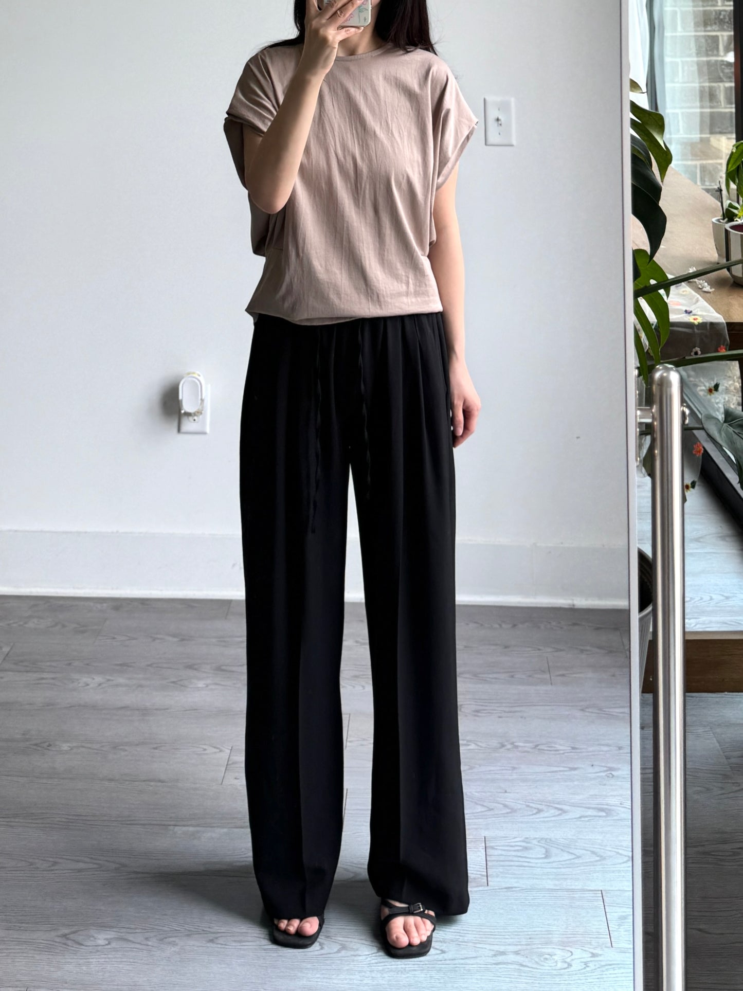 Airy Draw Pants - AdoreMeU