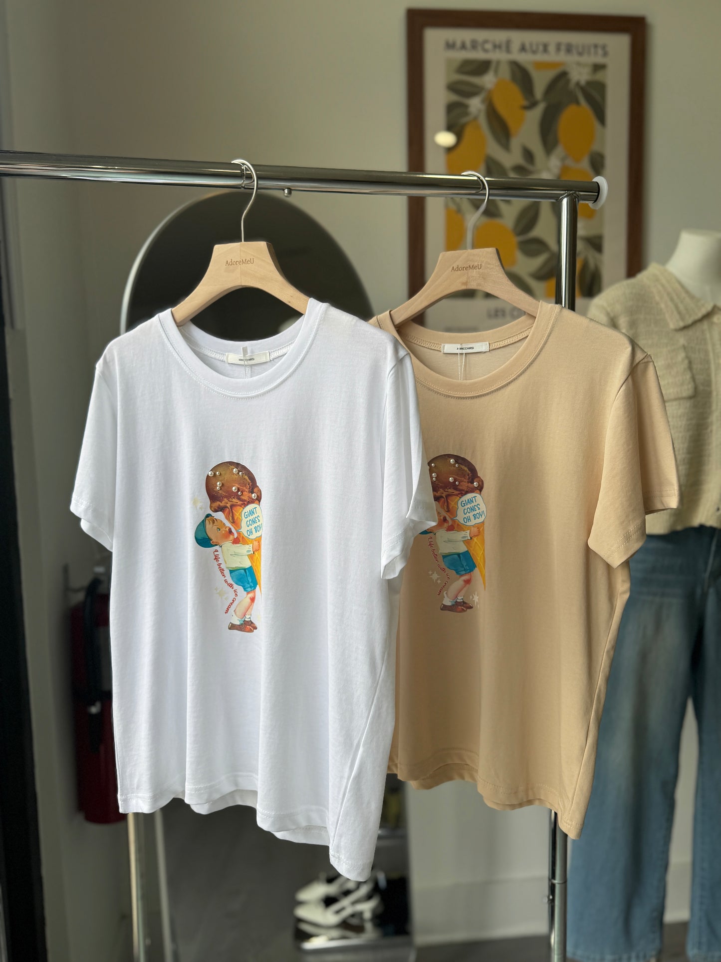 Baskin T-shirt - AdoreMeU