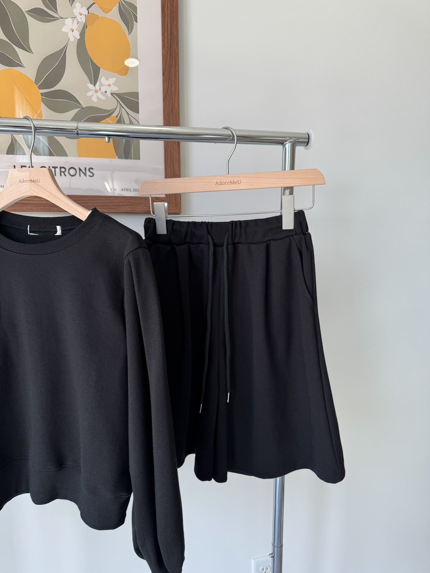 Pure Long Sleeve and Shorts Set(~9/1) - AdoreMeU