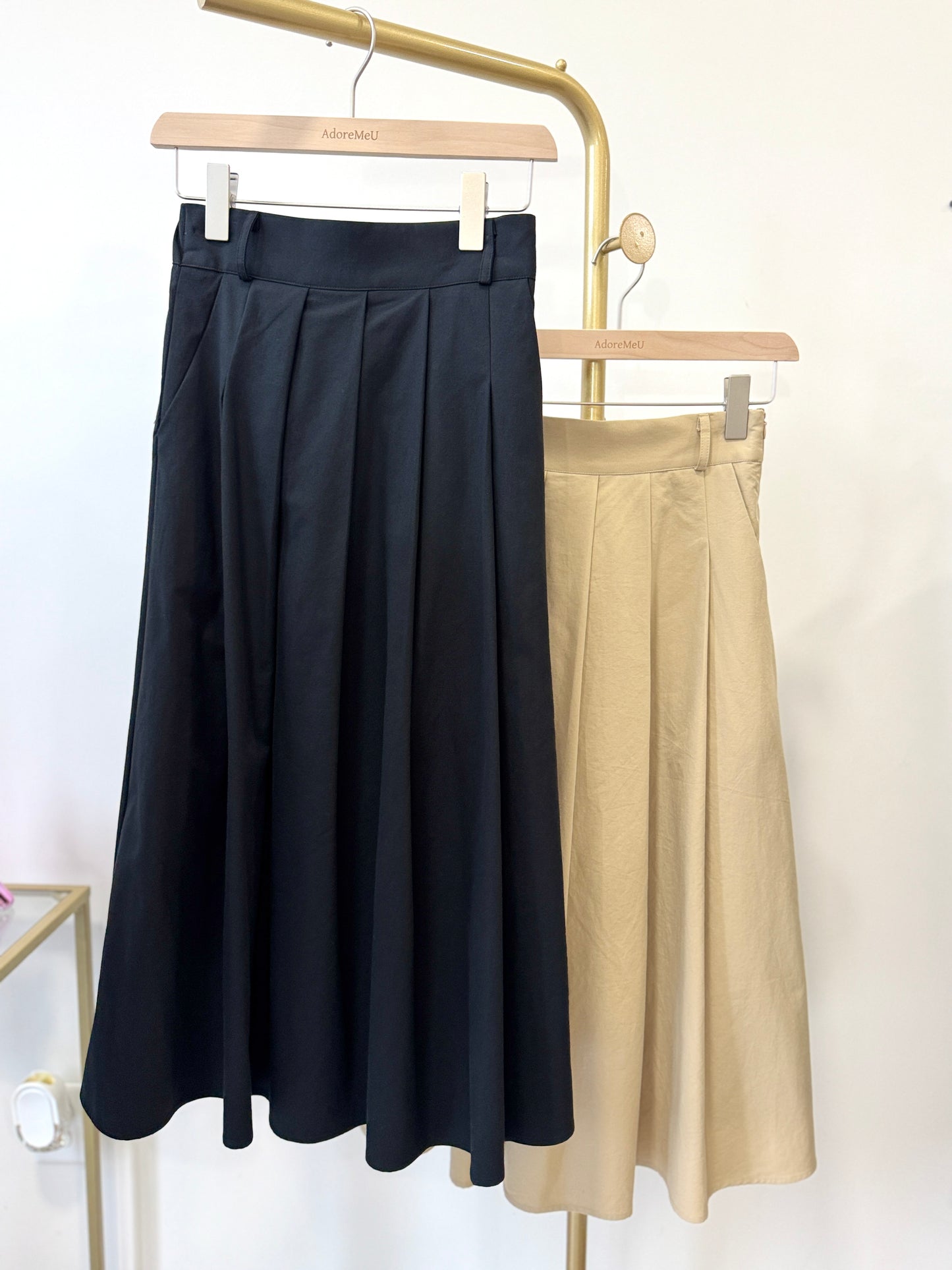 Serene Pleats Skirt