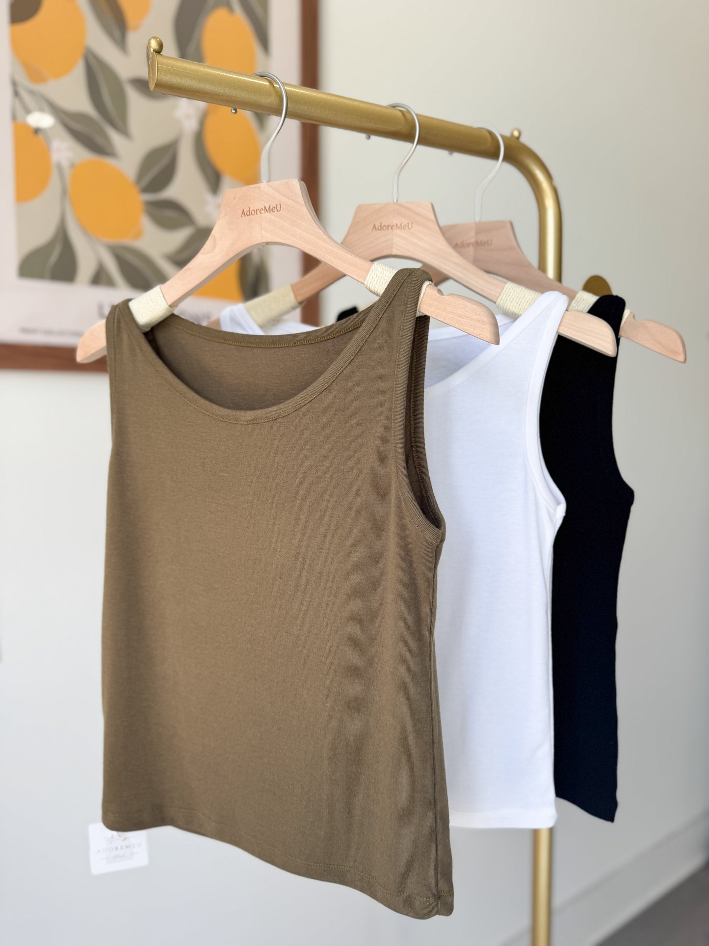 Boatneck Tank Top - AdoreMeU
