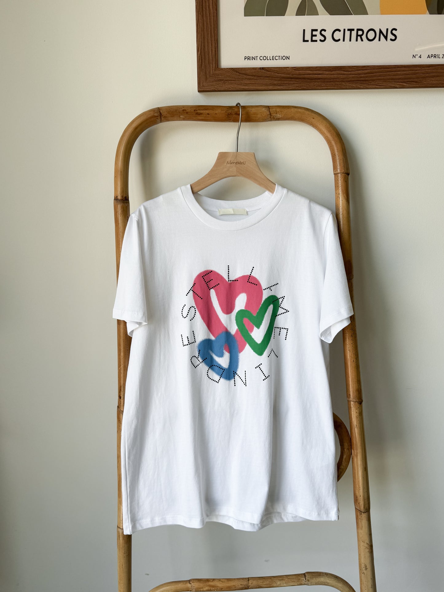 Three Hearts Tee - AdoreMeU