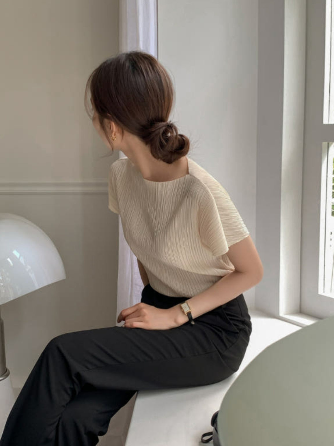 Pleated Blouse(~5/5)