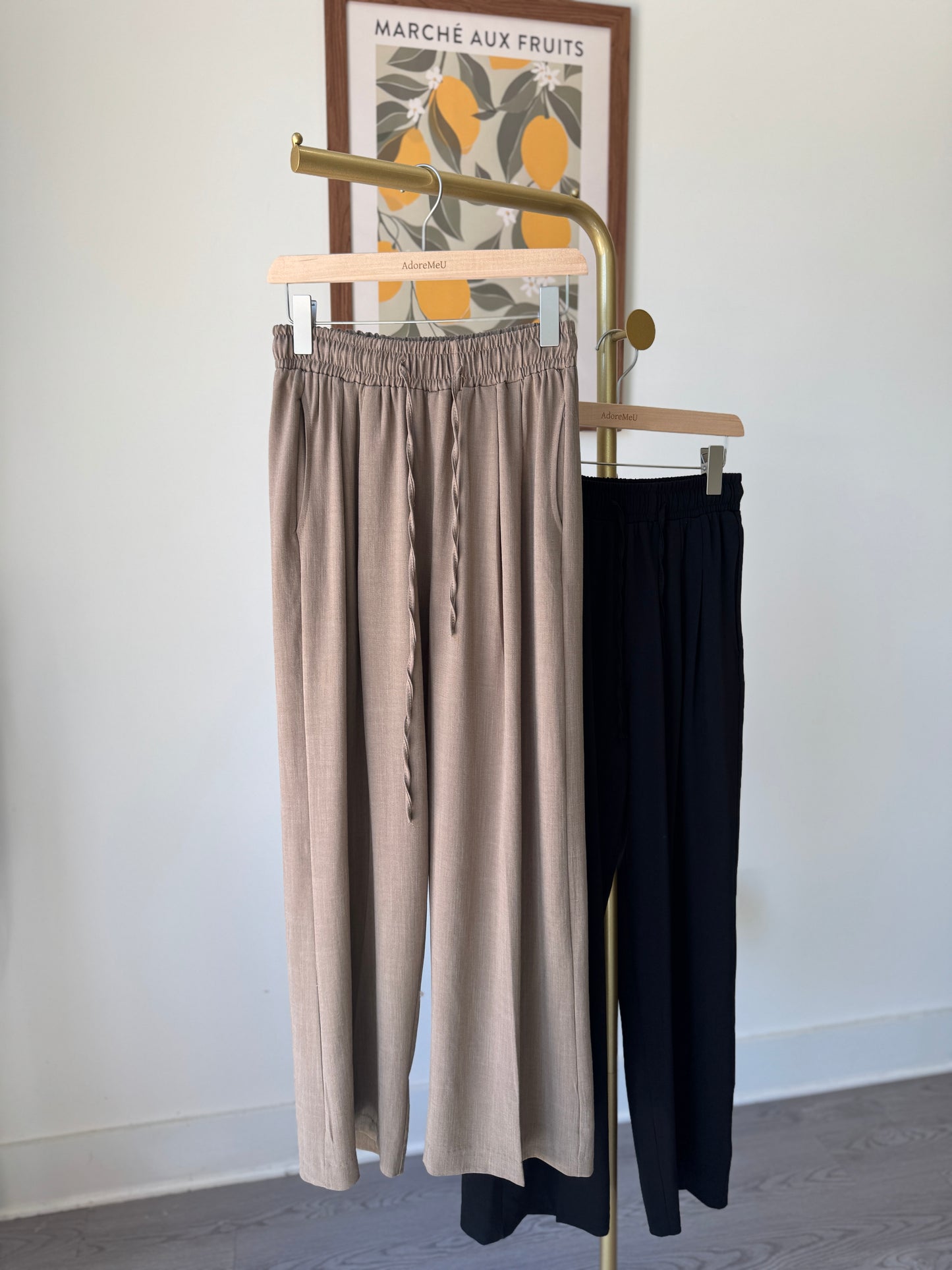 Airy Draw Pants - AdoreMeU
