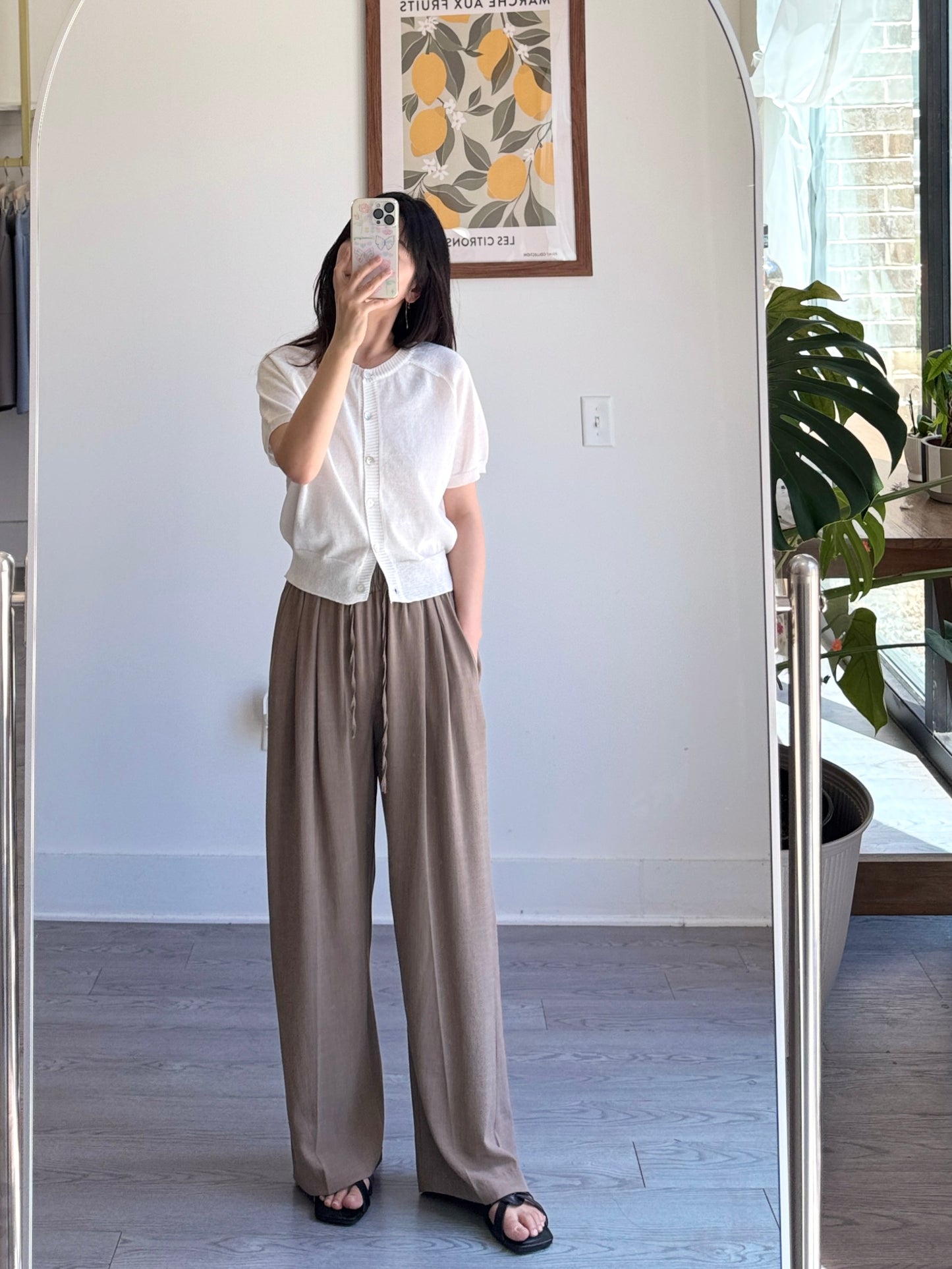 Airy Draw Pants - AdoreMeU