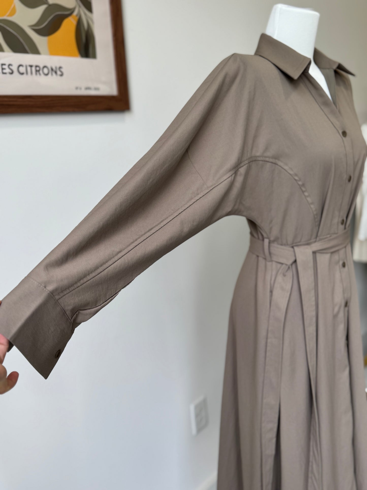 Dolman Sleeve Flare Maxi Dress(~9/30) - AdoreMeU