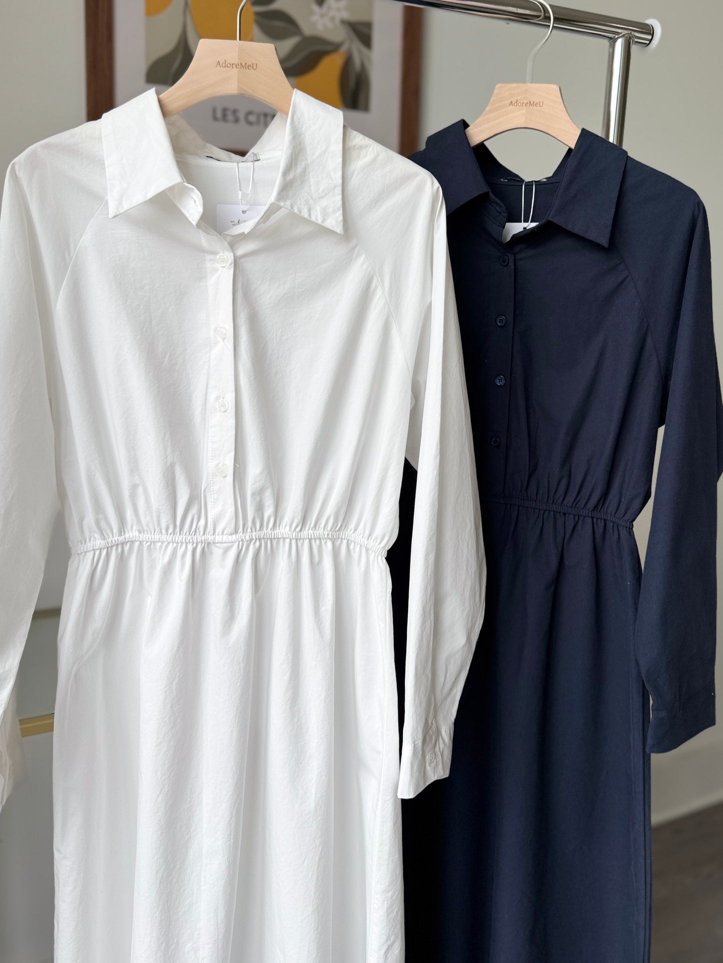 Plaine Shirt Dress