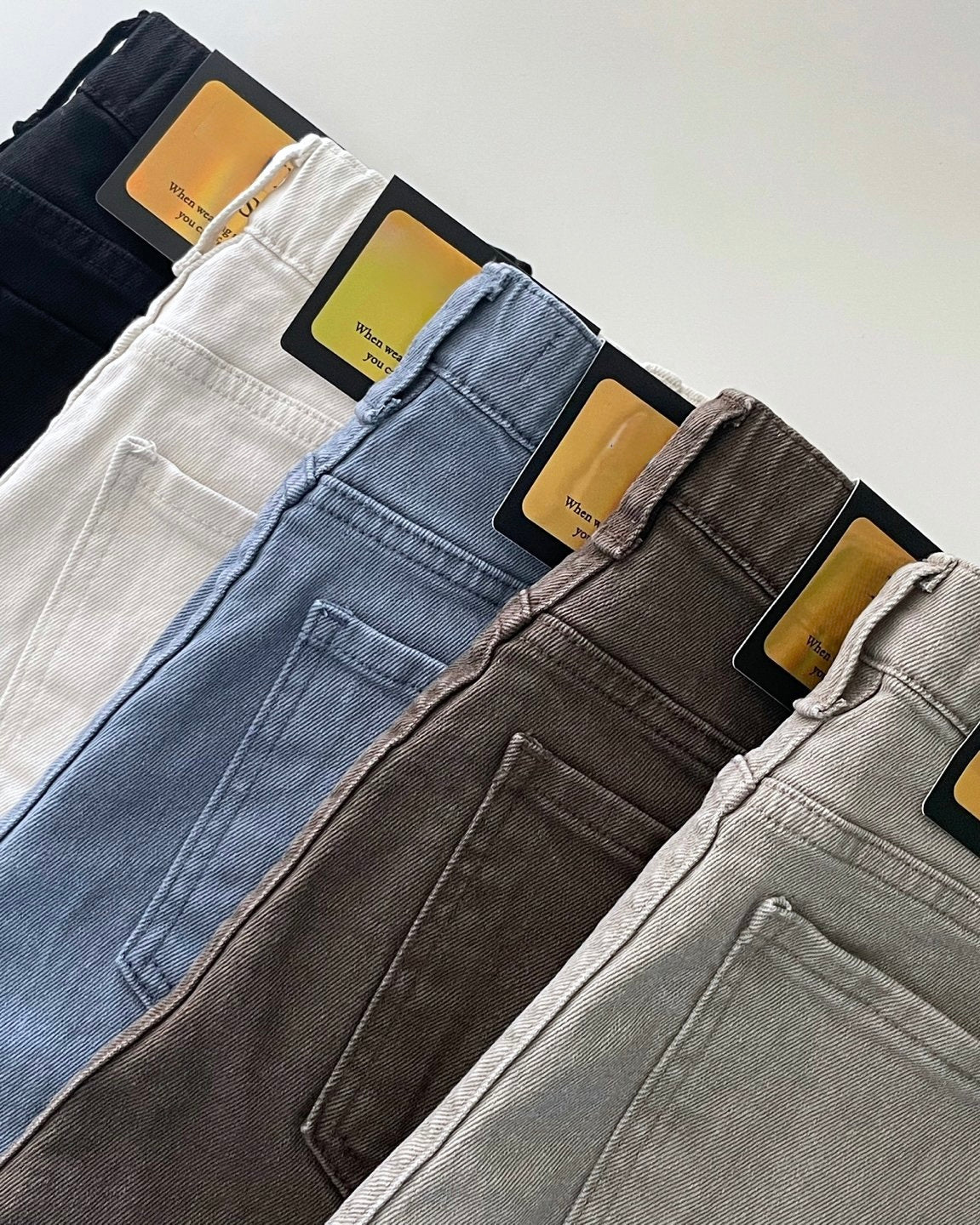 Banding Wide Cotton Pants (~9/5)