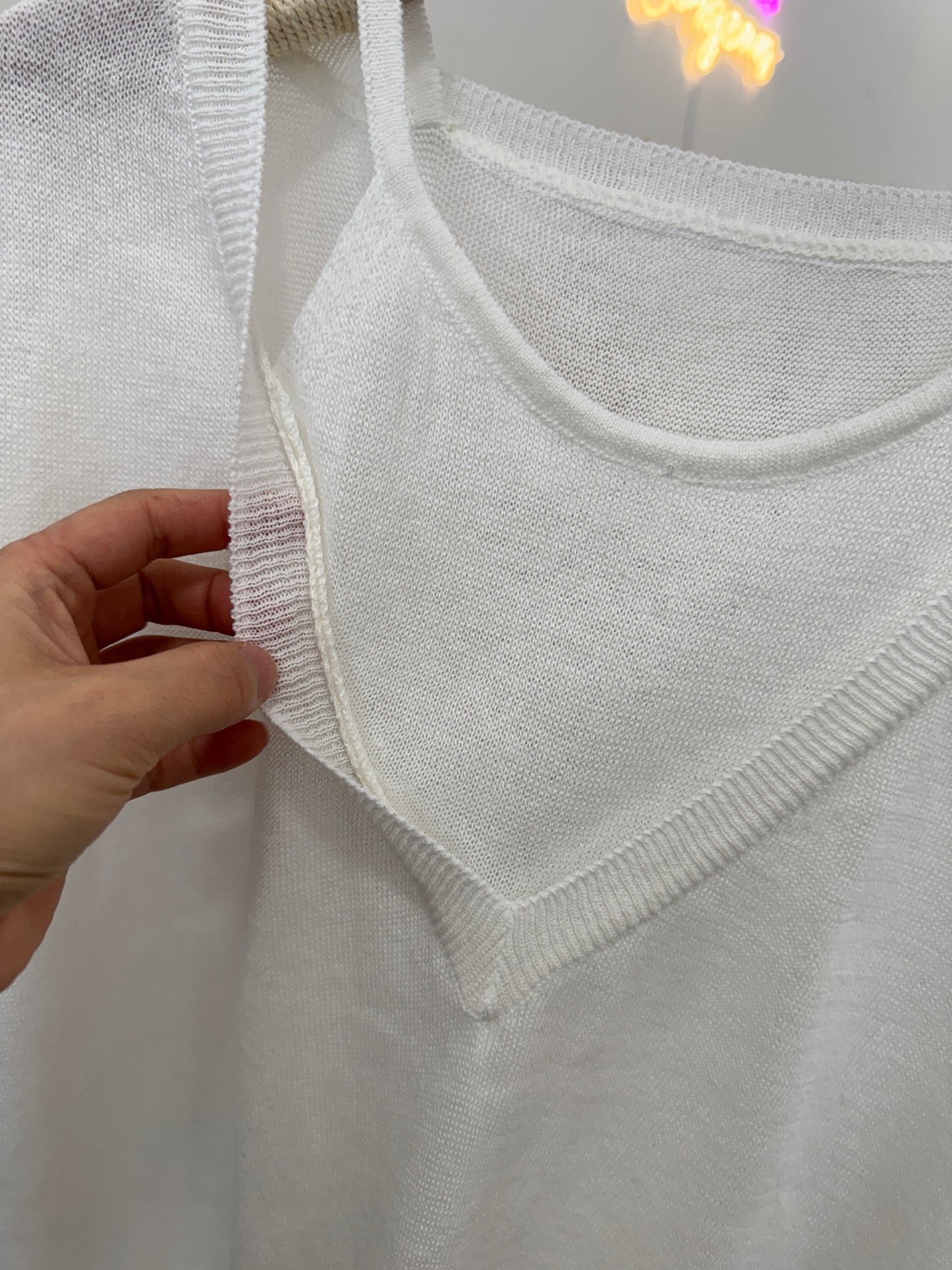 Layered Knit Top (~6/19)