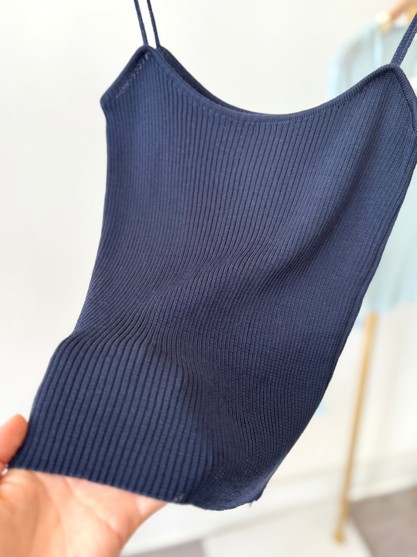 Cardigan and Tank Top Knit Set
