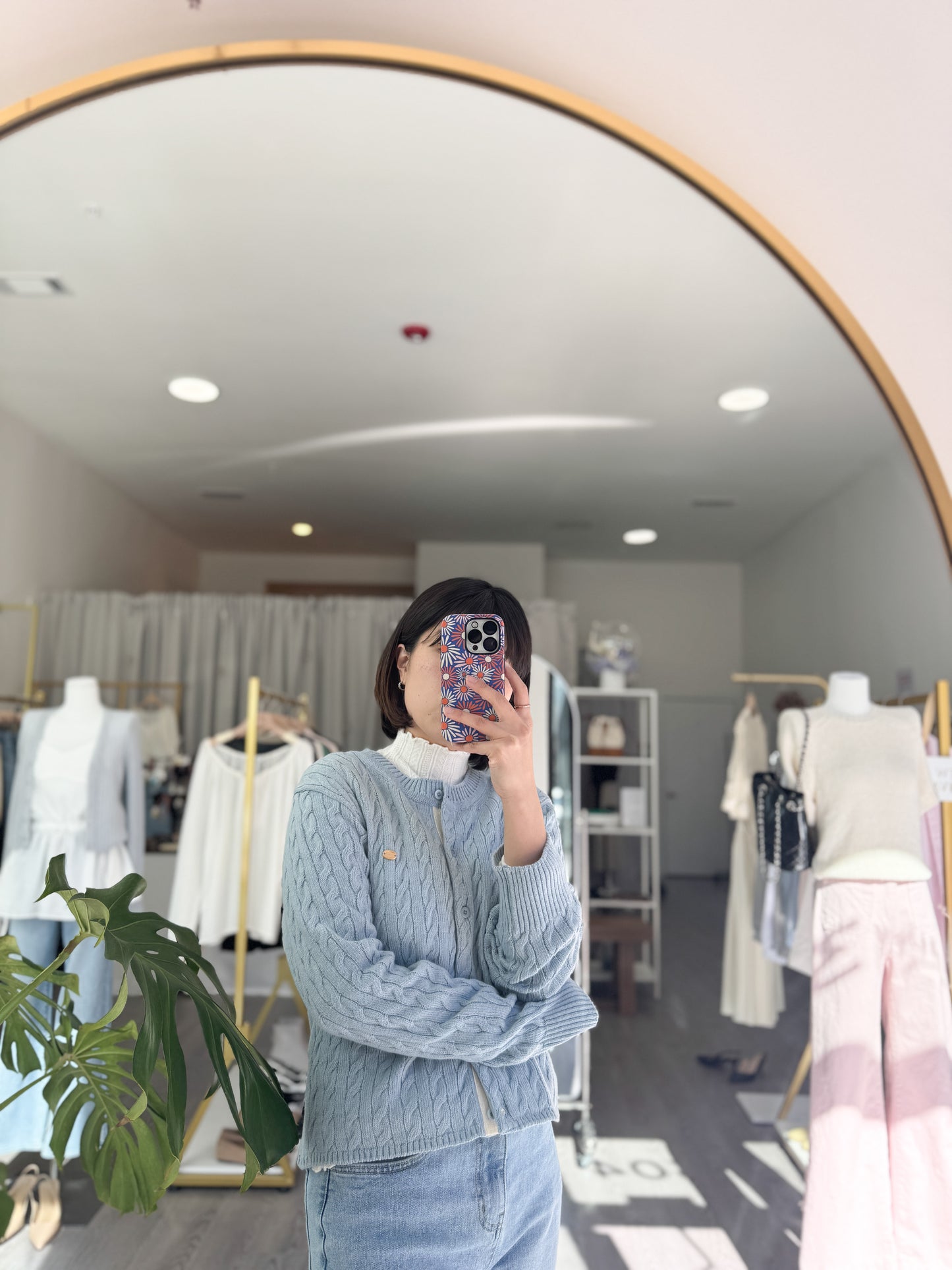 Leaf Mockneck Tshirt