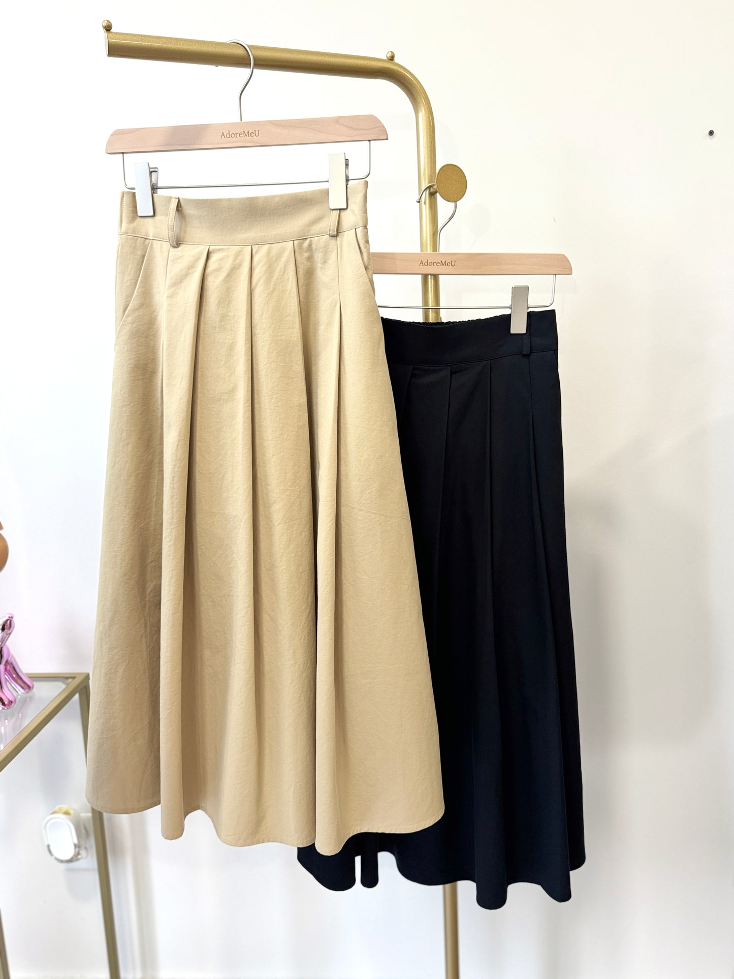 Serene Pleats Skirt