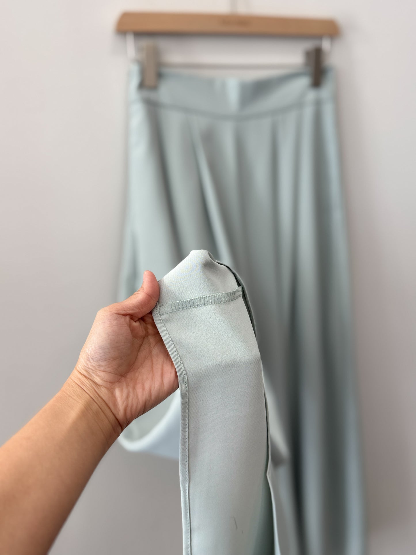 Pintuck Wide Slacks (~5/12)