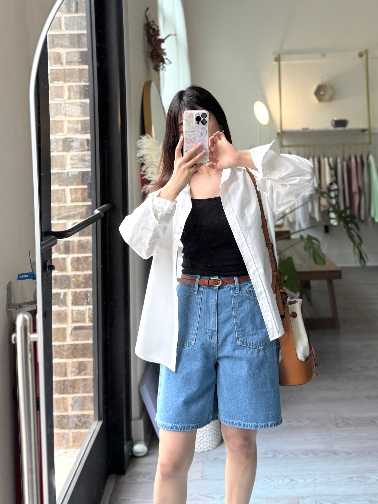Western Denim Shorts