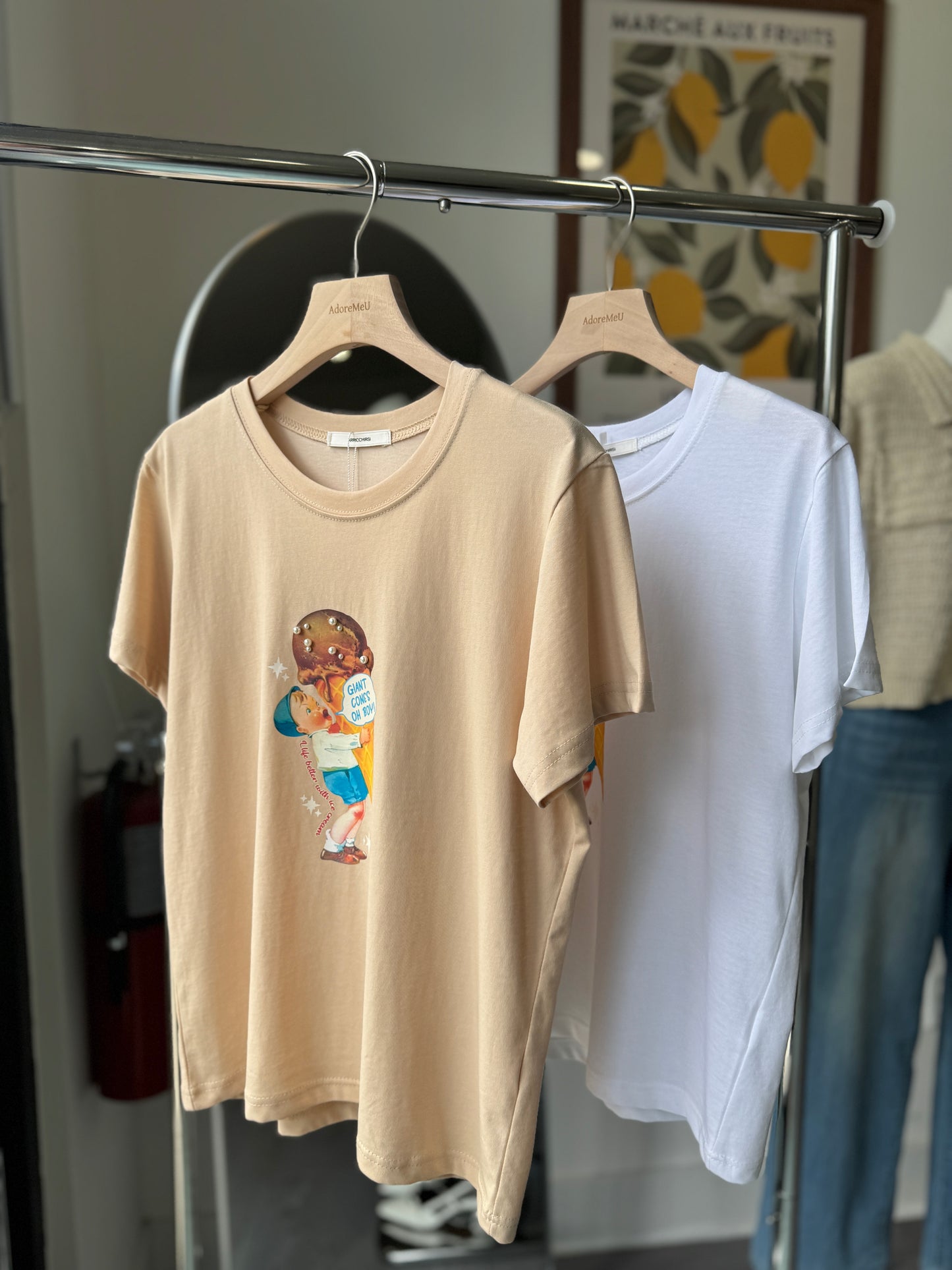 Baskin T-shirt - AdoreMeU
