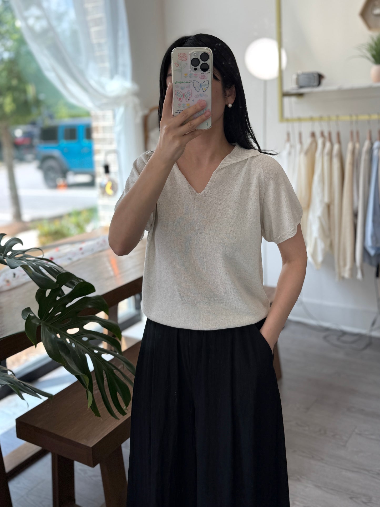 Sunny Collar Knit - AdoreMeU
