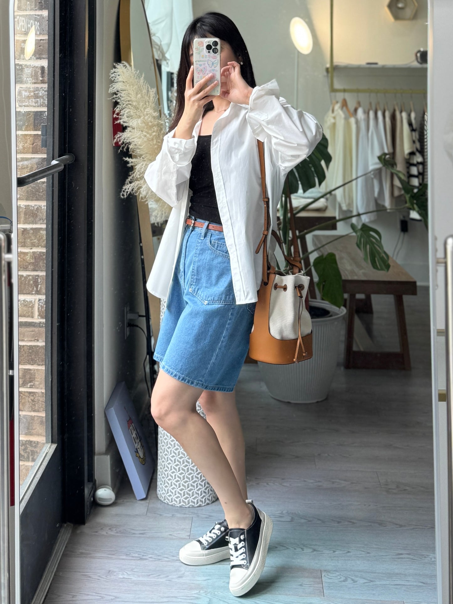 Western Denim Shorts