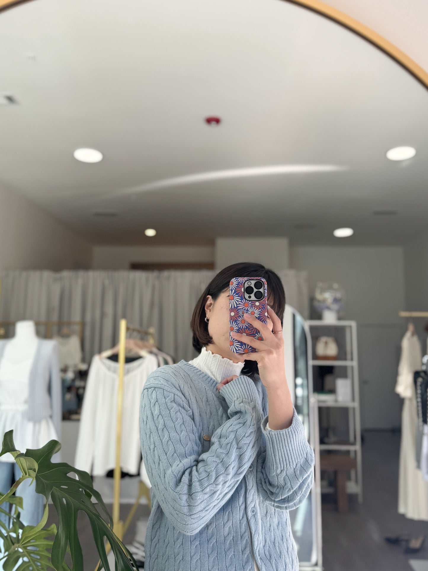 Leaf Mockneck Tshirt