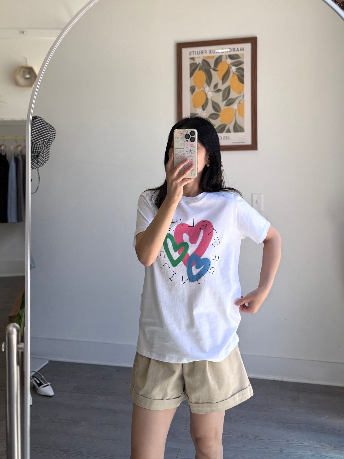 Three Hearts Tee - AdoreMeU