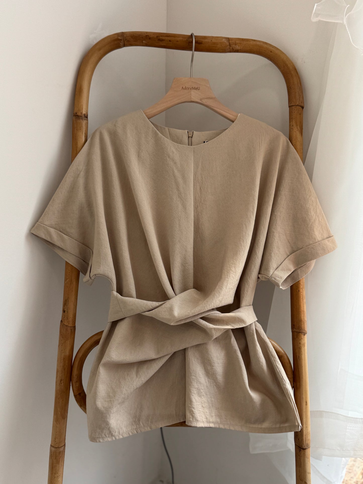 Chill Wrap Blouse - AdoreMeU
