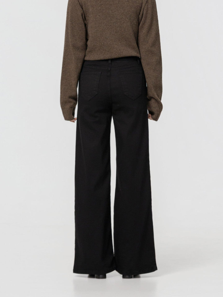 Flare Black Jeans - AdoreMeU