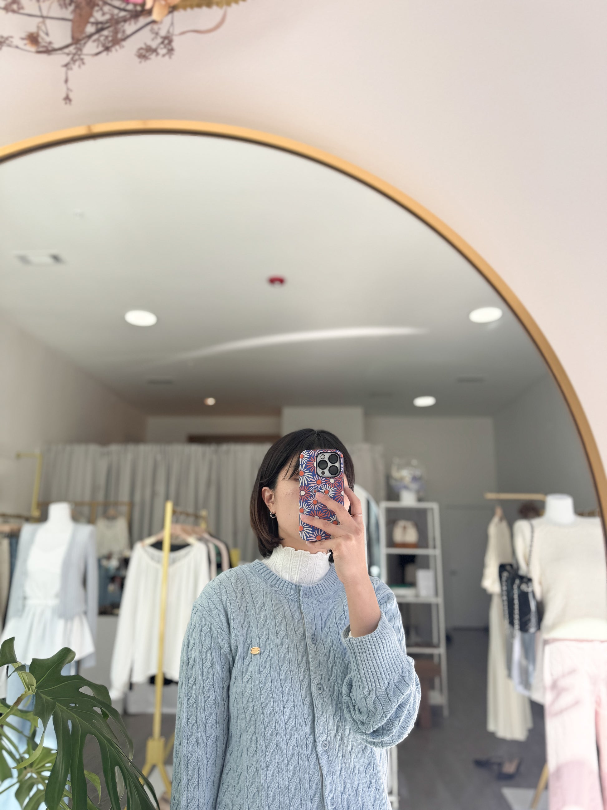 Leaf Mockneck Tshirt - AdoreMeU