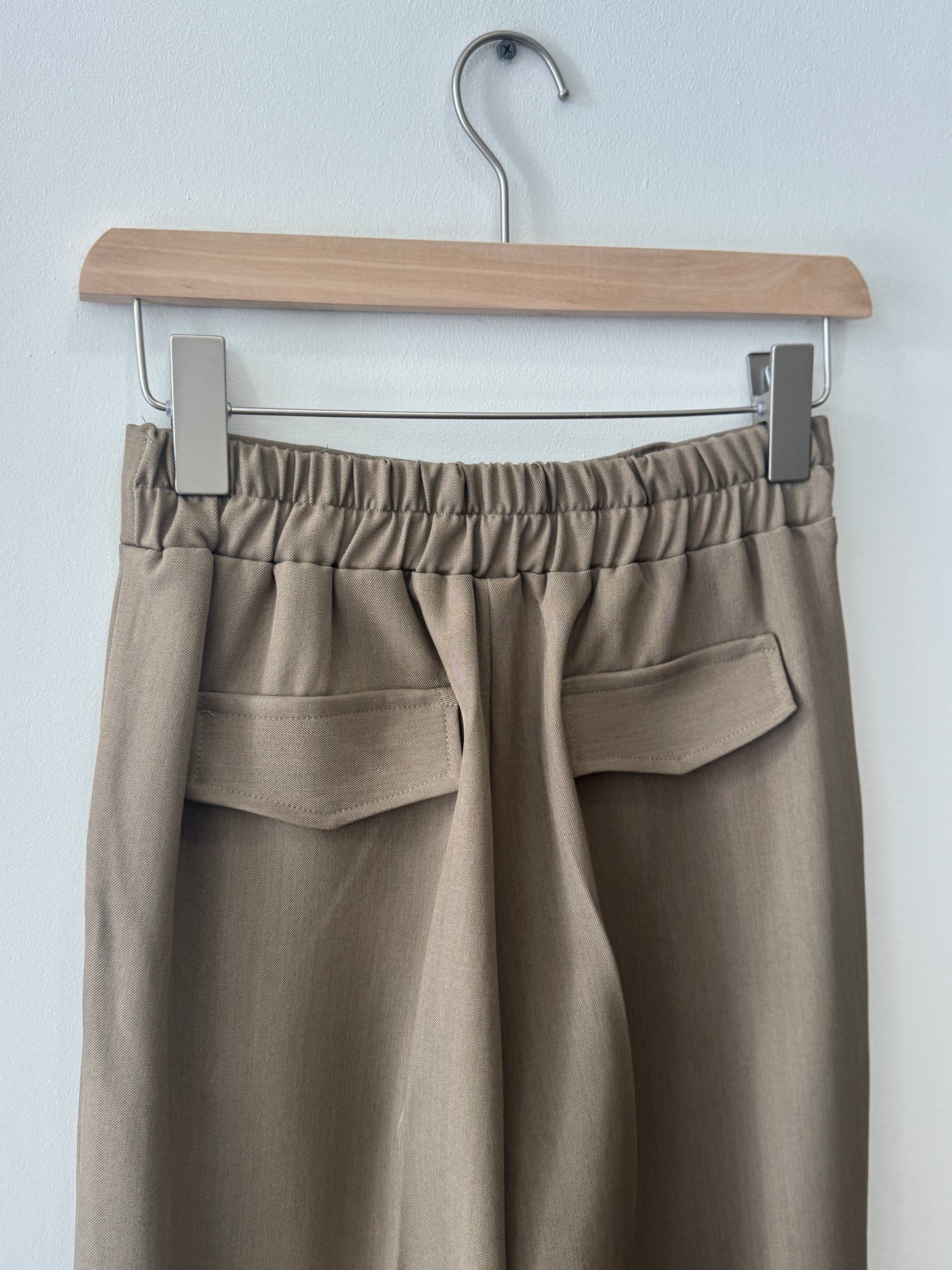 Simple Straight Banding Pants