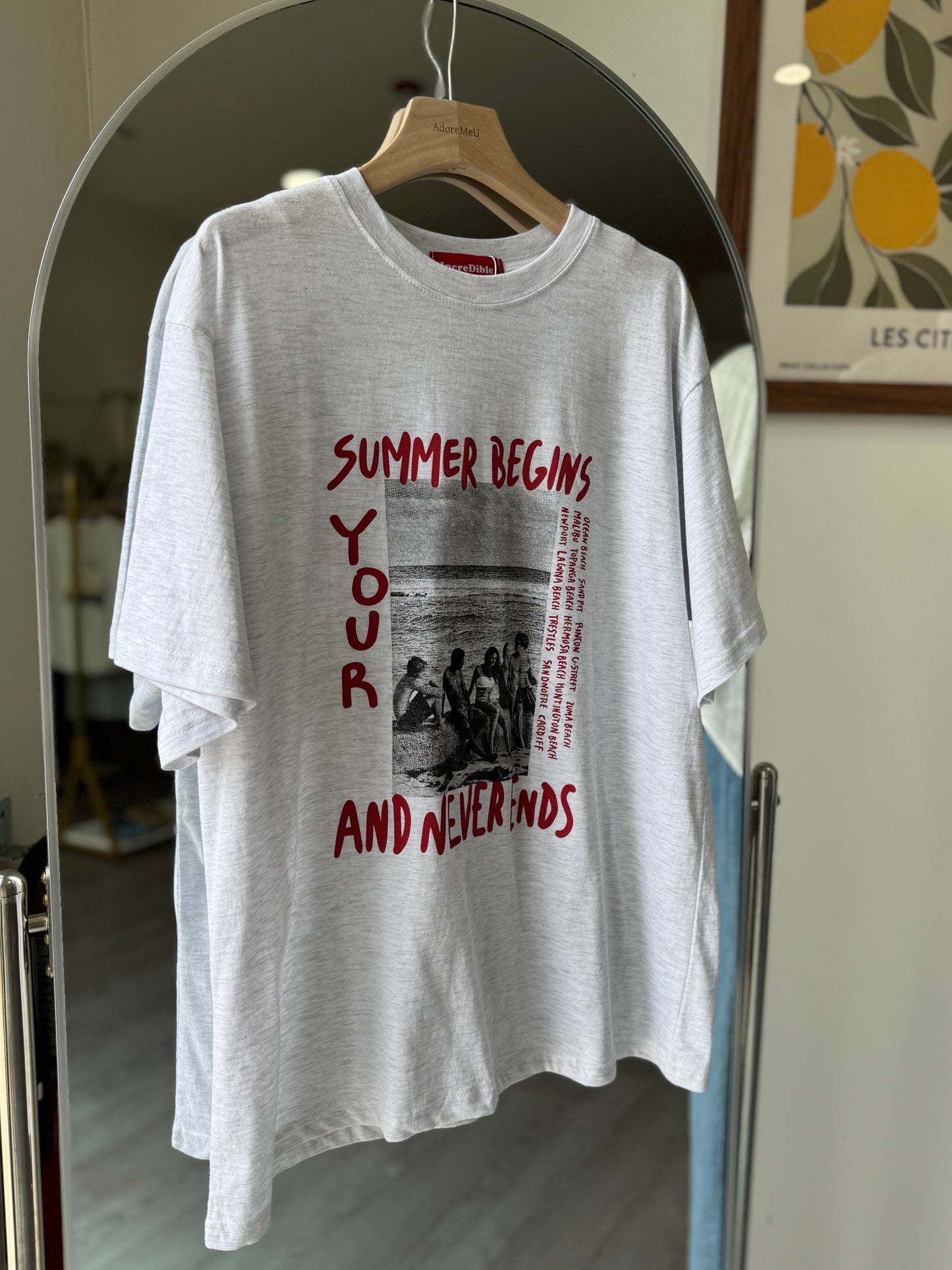 Summer Begins Tee - AdoreMeU