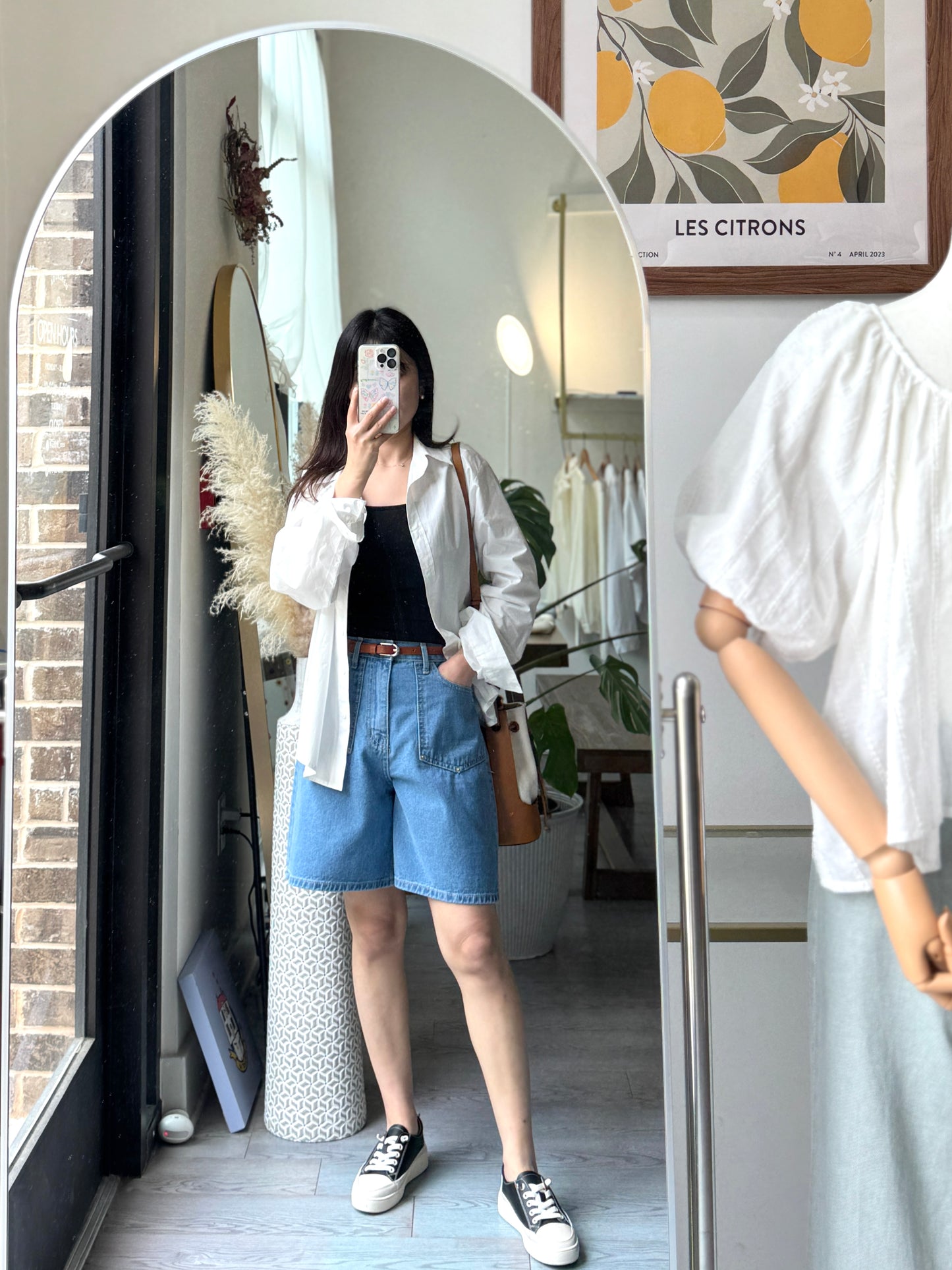 Western Denim Shorts