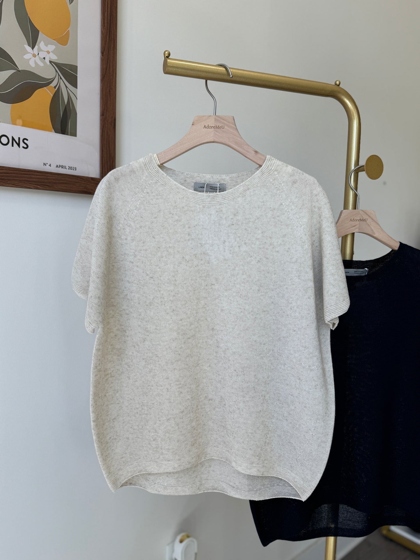 Whole garment Round Cap Knit