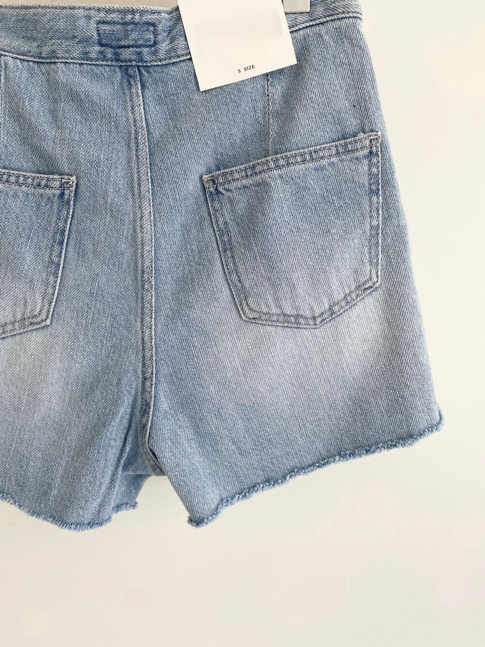 Denim Wrap Skirt