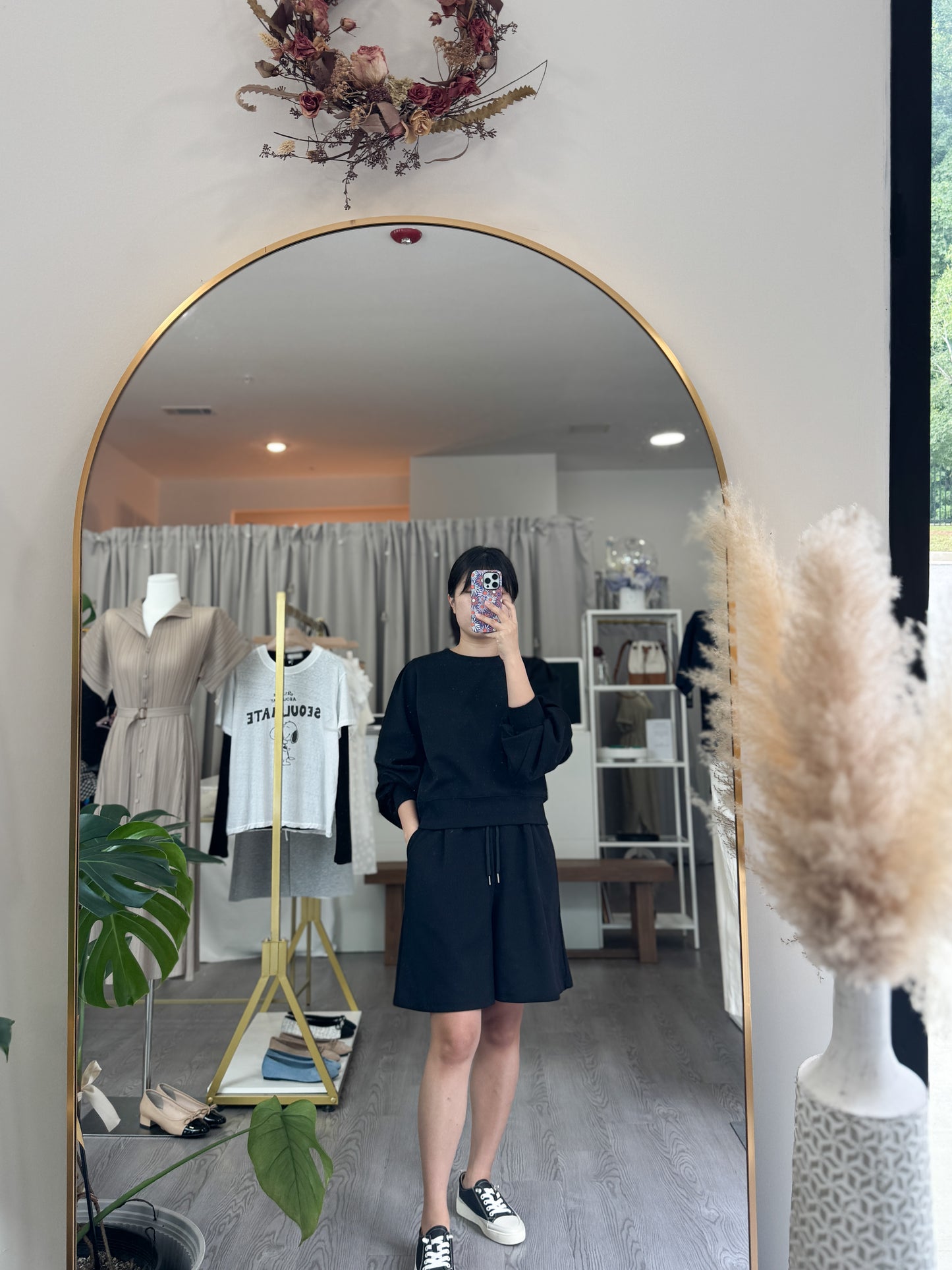 Pure Long Sleeve and Shorts Set(~9/1) - AdoreMeU