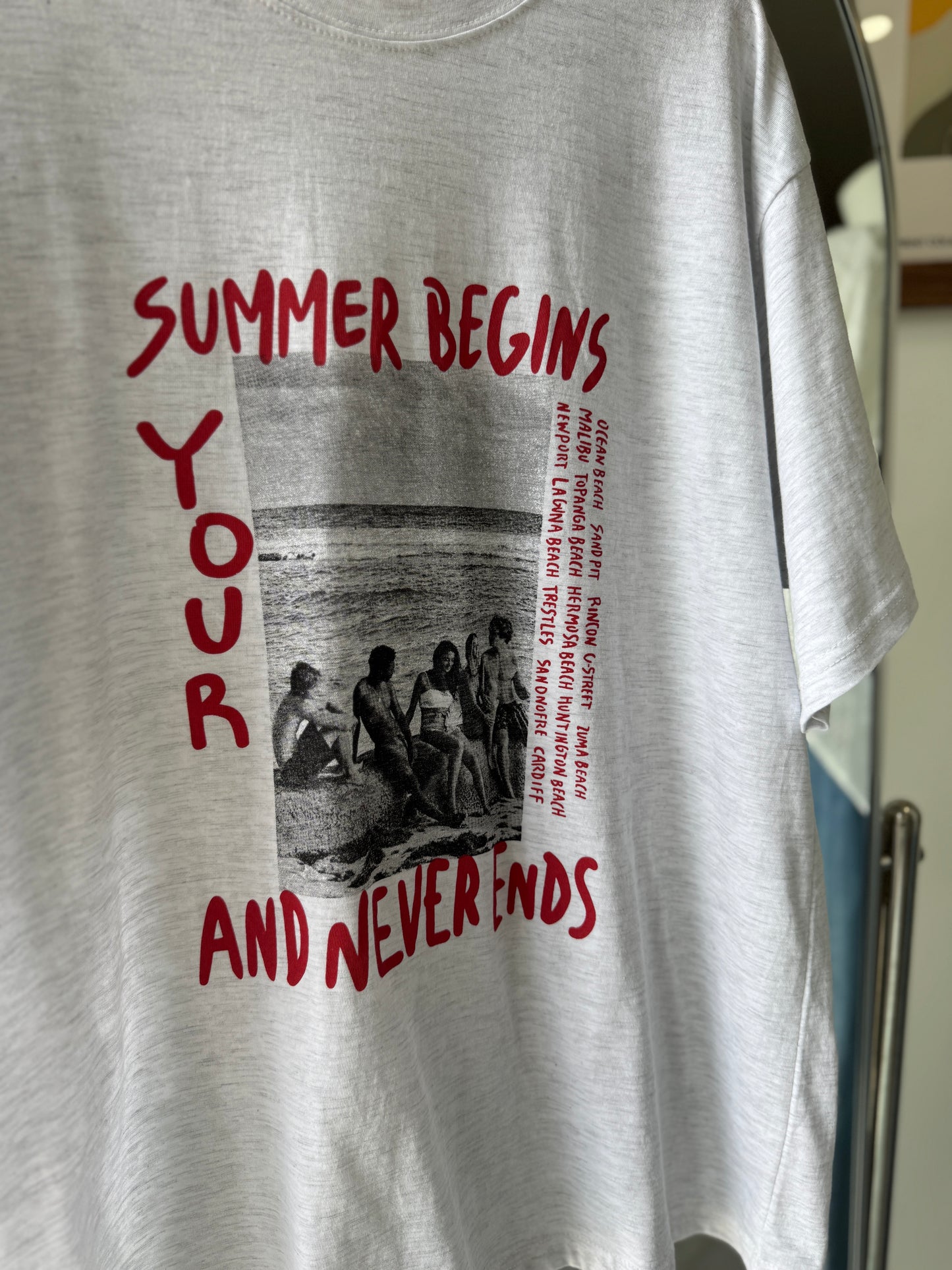 Summer Begins Tee - AdoreMeU
