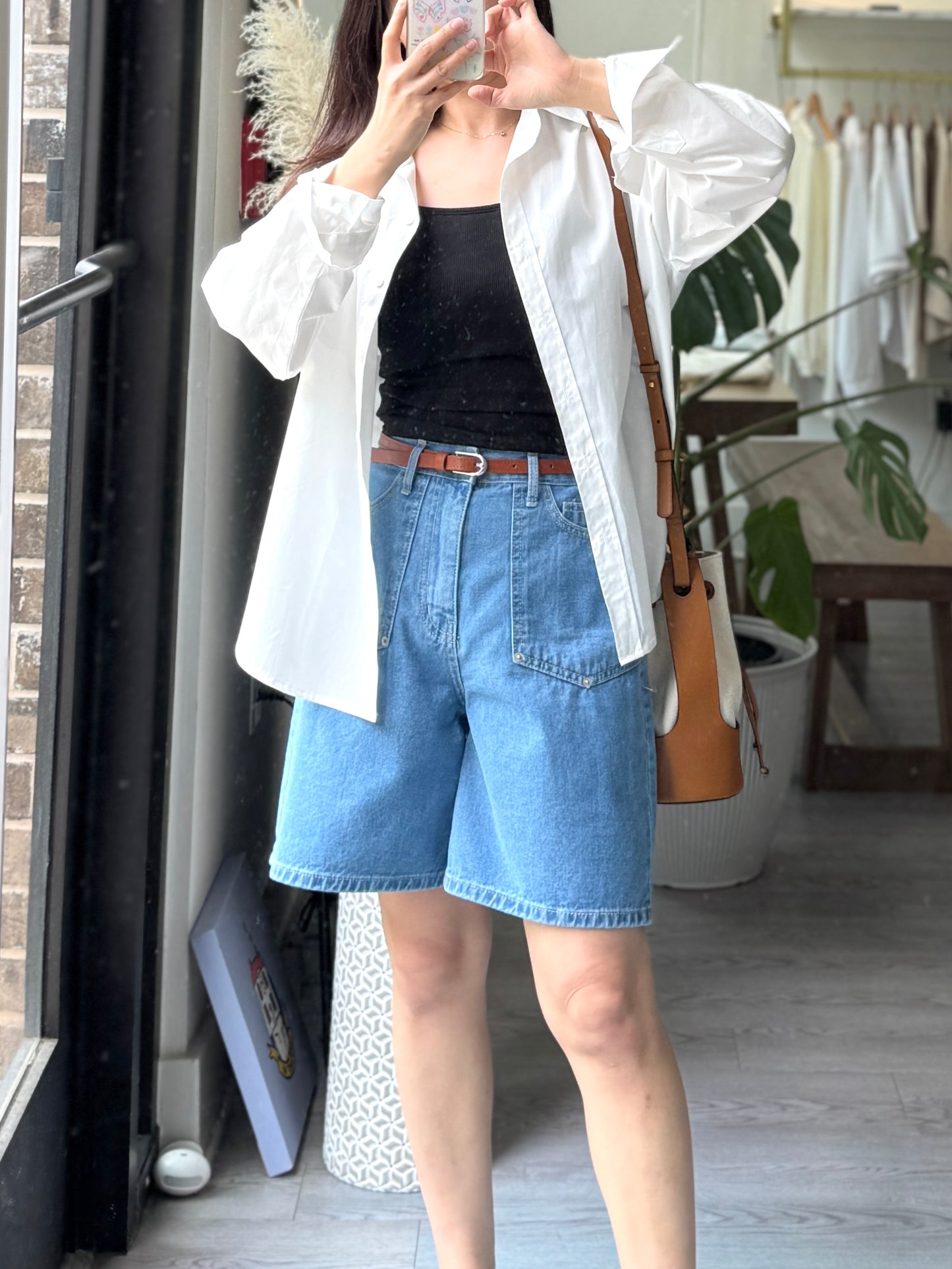 Western Denim Shorts