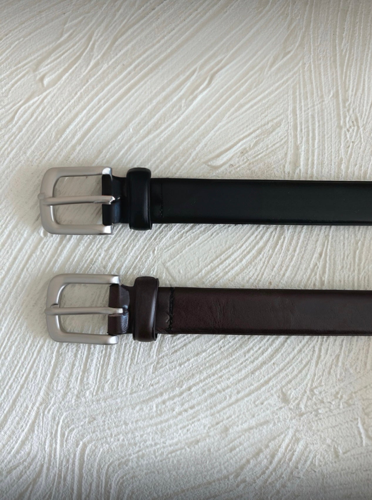 Cowhide Square Belt