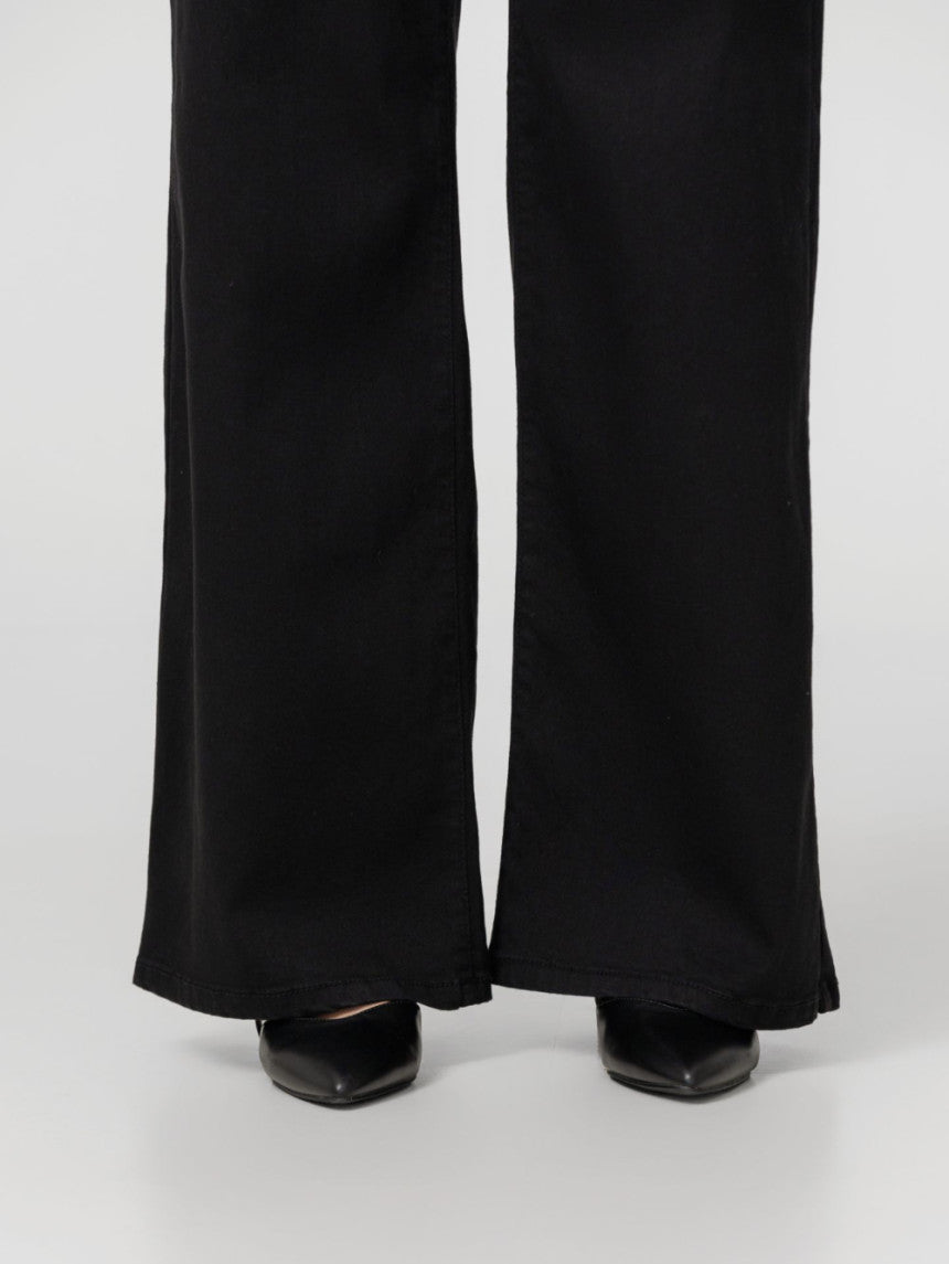 Flare Black Jeans - AdoreMeU