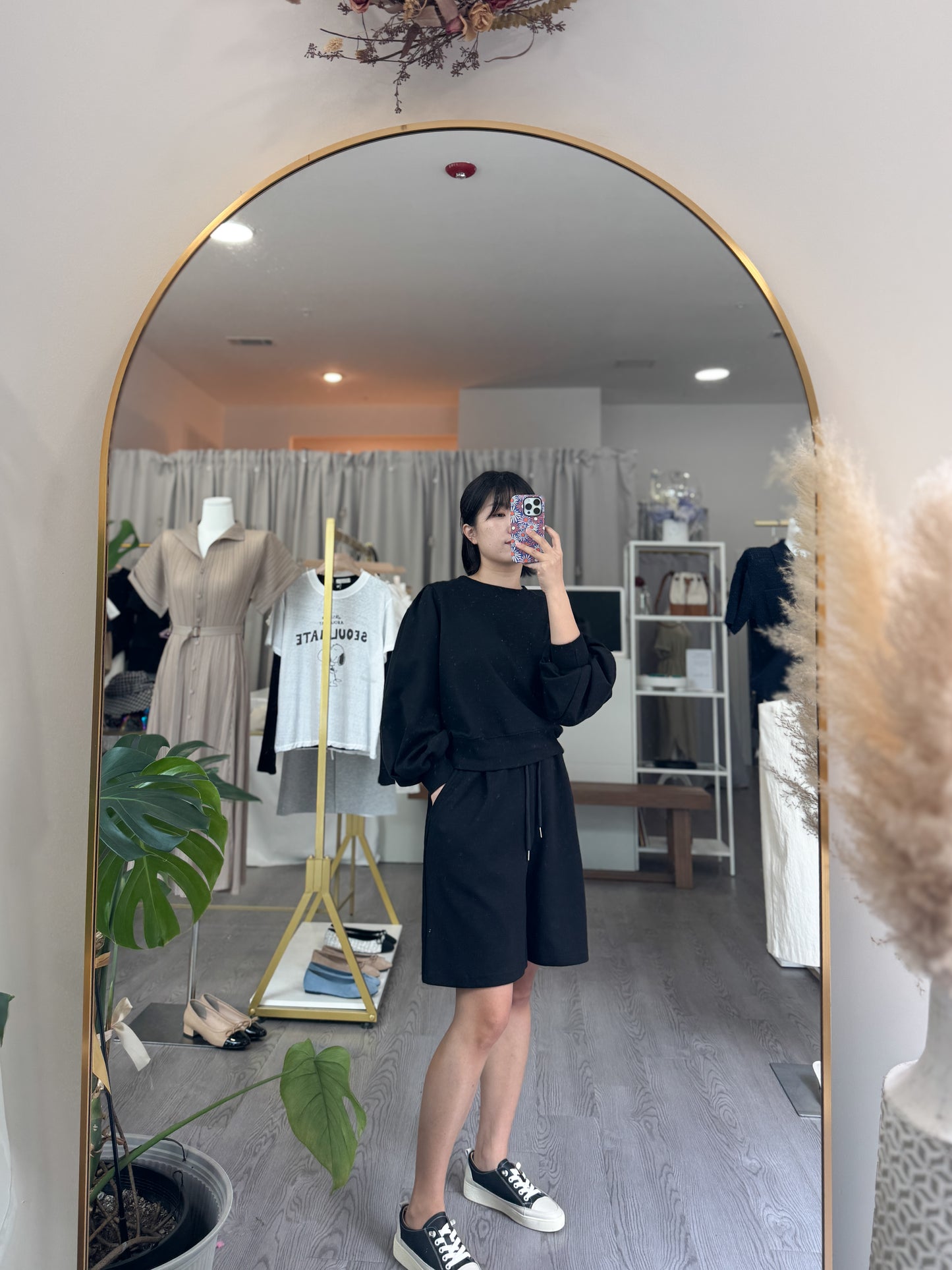 Pure Long Sleeve and Shorts Set(~9/1) - AdoreMeU