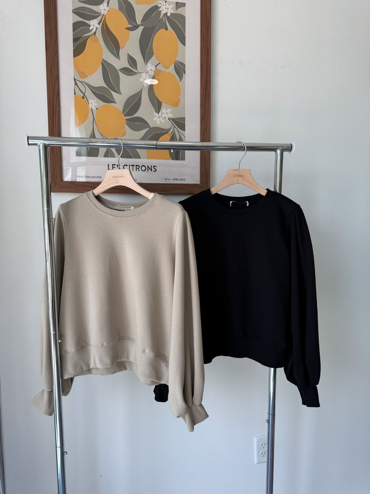 Pure Long Sleeve and Shorts Set(~9/1) - AdoreMeU