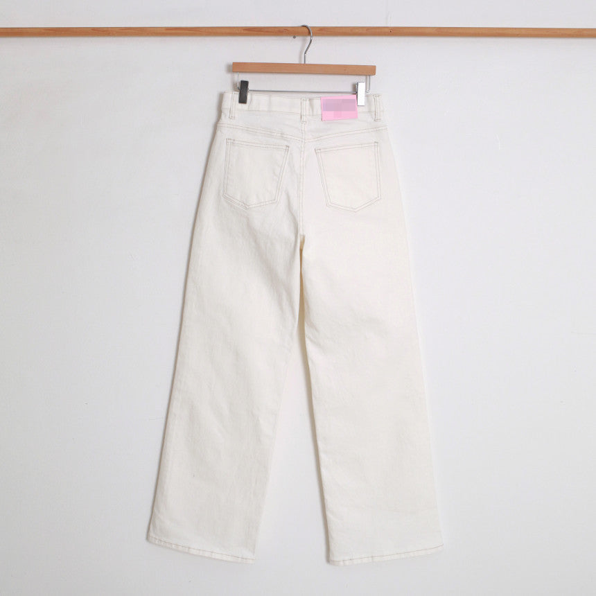 Stitch Ivory Pants