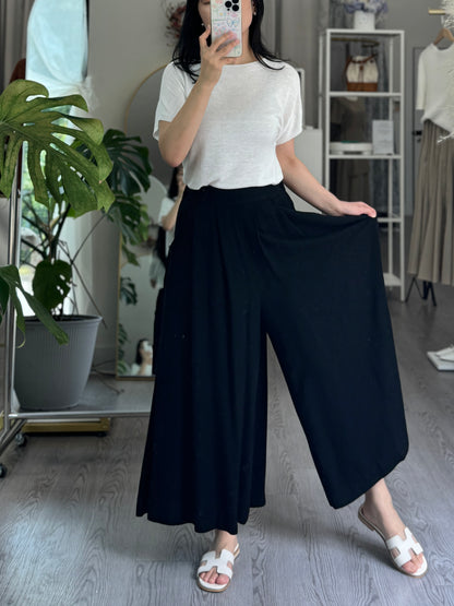 Linen Skirt Pants - AdoreMeU