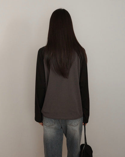 Contrast Raglan T-shirt(고윤정티)
