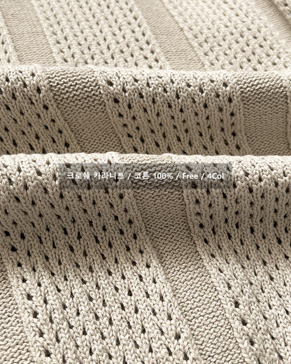 Crochet Collar Knit - AdoreMeU